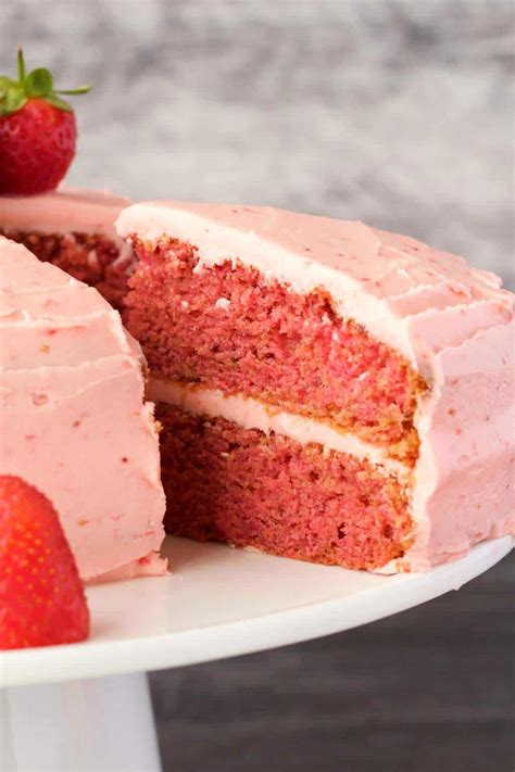 Strawberry Cake Recipe Using White Cake Mix