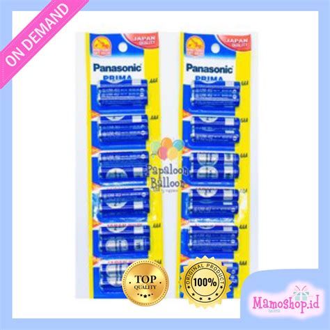 Jual Baterai Panasonic Prima Aa A2 Biru Satuan 1 Pc Shopee Indonesia