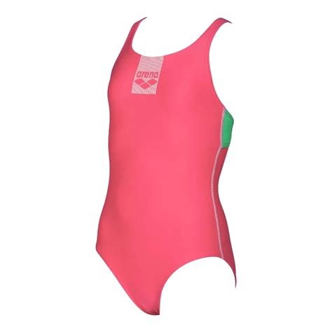 Детски бански Arena Swim Pro Swimsuit розов 12 13 Emag Bg