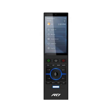 T4x Remote Control Touchscreen Remote Control Rti Control