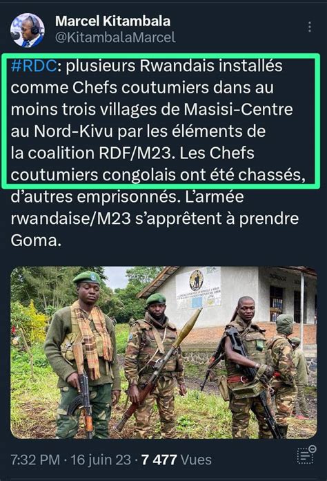 Mugenzi F Lix On Twitter Rt Maishardc Est Rdc Voici Comment Les