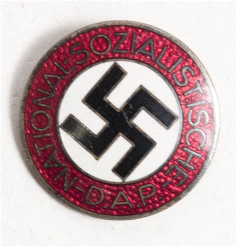 Nsdap Parteiabzeichen Rzm M Frank Und Reif