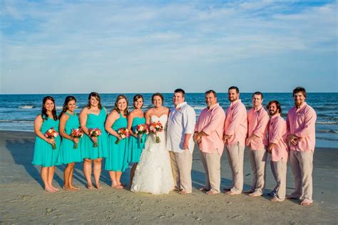 Beach Wedding Turquoise Blue Coral Weddings Diy Beach Wedding Beach