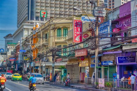 Charoen Krung Road In Bangkok Thailand Uwe Schwarzbach Flickr