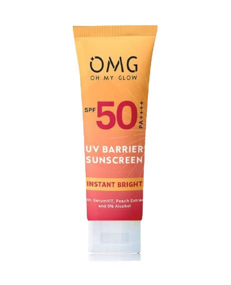 OMG Sunscreen 25ML OMG OH MY GLOW UV Barrier Sunscreen SPF 50 PA