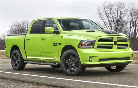 Ram 1500 Sublime Green Sport New Color Rebels