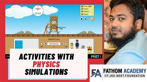 Phet Simulations Forces And Motion Basics Activity 1 Youtube