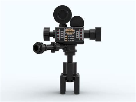 Lego Moc Old Fashioned Movie Camera Minifig Scale By Tomas1909