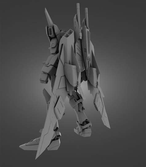 Stl File Gundam Justice 🤖 ・3d Printer Model To Download・cults