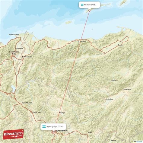 Direct Flights From Tegucigalpa To Roatan TGU To RTB Non Stop