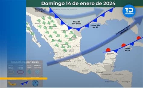 Frente Fr O En M Xico Cu Ndo Llega Y Qu Estados Afectar