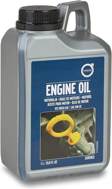 Volvo Genuine 0w20 Fully Synthetic Oil (1 Litre) : Amazon.co.uk: Automotive