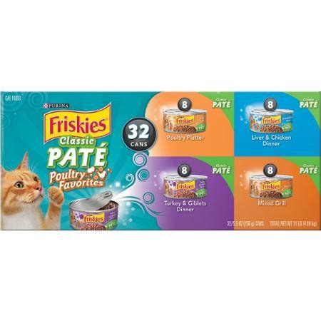 Purina Friskies Wet Cat Food Classic Pate Poultry Favorites Variety