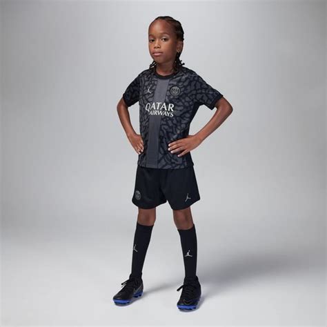 Paris Saint Germain 3 Trikot 2023 24 Mini Kit Kinder