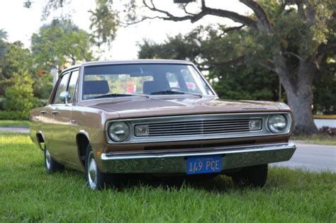 1969 Plymouth Valiant 100 22000 Mile Mostly Original 4 Door