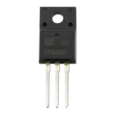 Transistor Mosfet De Potencia 6N65K3 Todo Lo Que Necesites En