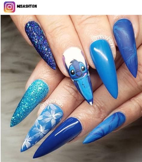 39 Lilo And Stitch Nail Art Designs For 2024 Nerd About Town