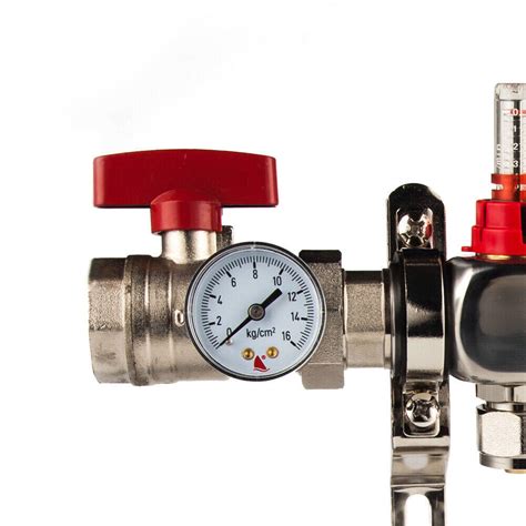 Radiant Heat Manifold Pex12 Stainless Steel For Hydronic Radiant Floor