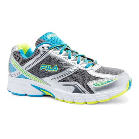 Fila Women S Royalty 2 Athletic Shoe Gray Blue Yellow Shop Your Way Online Shopping And Earn