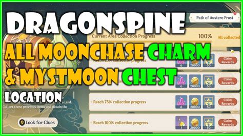 Dragonspine ALL Moonchase Charms Mystmoon Chest Location Genshin