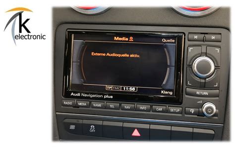 AUDI A3 8P Bluetooth Musik streamen RNS E Navigation plus Nachrüstpaket