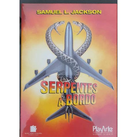 Dvd Serpentes A Bordo Luva Novo Lacrado Shopee Brasil