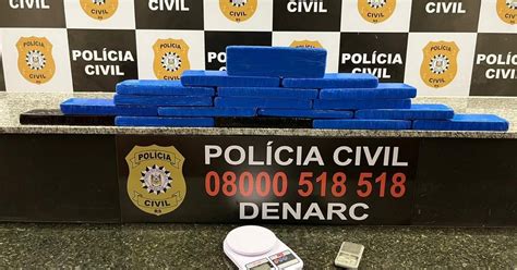 Polícia Prende Homem E Encontra 14 Quilos De Maconha Em Depósito De