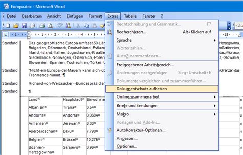 Word Schreibschutz Aufheben Mit Oder Ohne Passwort Ionos