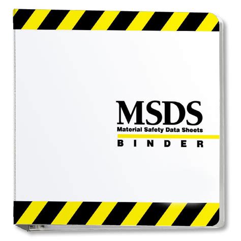 Msds Binder Cover Printable