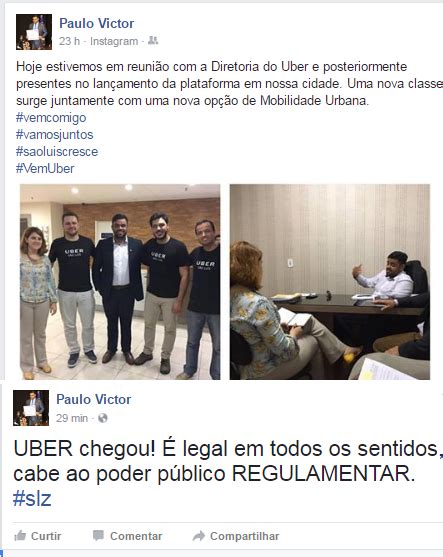 UBER chegou É legal em todos os sentidos dispara Vereador Paulo