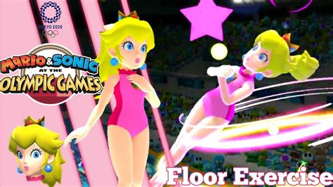 Mario Sonic Tokyo Olympic Games Gymnastics Floor Exercise