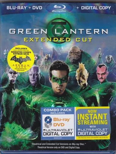 Green Lantern Extended Cut Blu Ray Dvd Mercadolibre