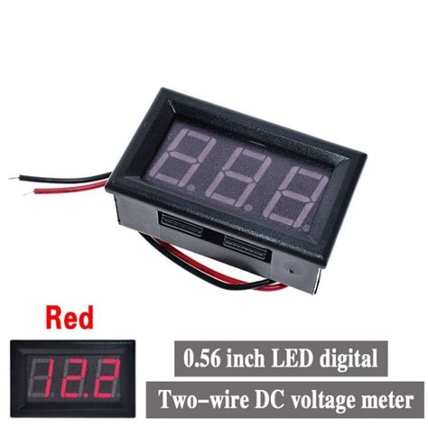 Jual Voltmeter Amperemeter Digital 0 100v 10a Display Combo Dual Volt Meter Ampere Meter Ammeter