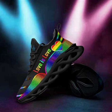 Lgbt Love Is Love Lgbt Pride Month T Clunky Sneakers 90sfootwear