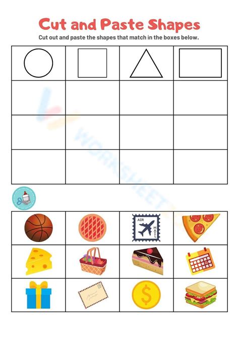 Free Shapes Cut And Paste Worksheet Download Free Shapes Cut And Paste Worksheet Png Images