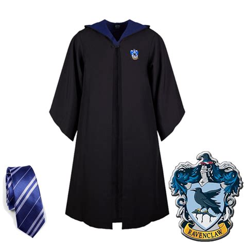 2pcsset Harry Potter Adult Deluxe Ravenclaw Robe Costume Size Xxl 5