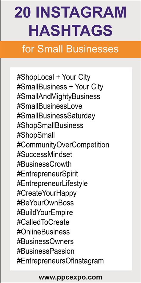 20 instagram hashtags for your small business – Artofit