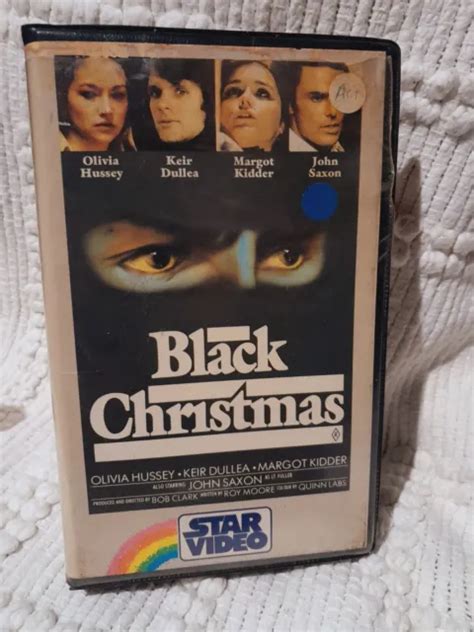 BLACK CHRISTMAS - Horror VHS Video Tape Cult 70s Slasher Thriller STAR ...