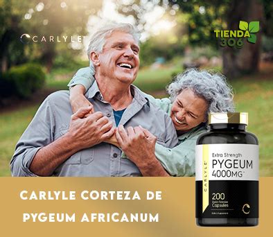 Carlyle Corteza De Pygeum Africanum Mg C Psulas V Car