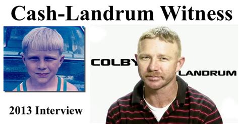 Blue Blurry Lines: Cash-Landrum Witness, Colby Landrum: 2013 Interview