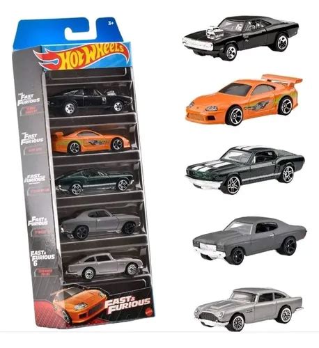 Hot Wheels Conjunto Carrinhos Velozes E Furiosos Pack Novo Frete grátis