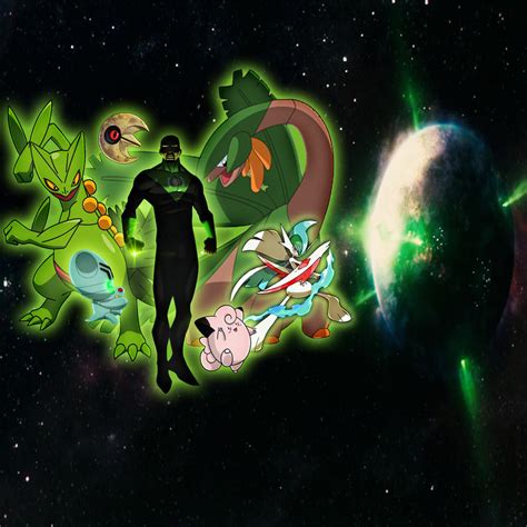 Team Green Lanterns Pokemon By Yugioh1985 On Deviantart