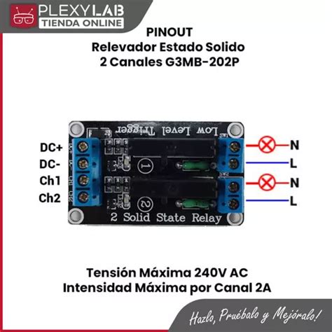 Módulo Relé De Estado Sólido De 2 Canales De 5v En Venta En Cuenca