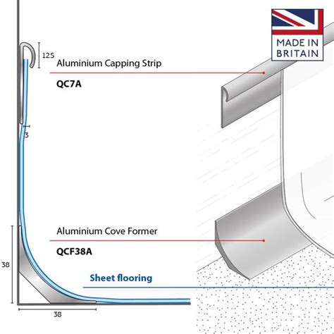 Aluminium Cove Former Qcf A Quantum Flooring Solutions A Trading