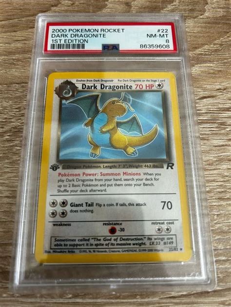 Edition Dark Dragonite Psa Kaufen Auf Ricardo