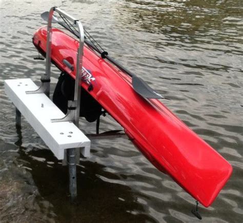 Kayak Lift And Storage Rack Water Entry The Docksider From Dock Craft