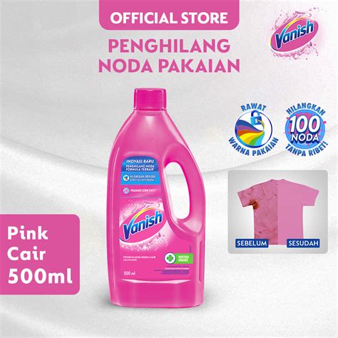 Jual Vanish Pink Liquid 500ml Bottle Penghilang Noda Kuman Shopee