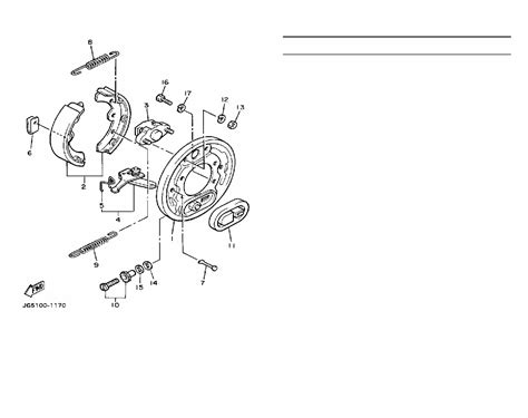 Yamaha G8 Eh Golf Cart Parts Manual Catalog