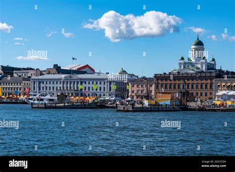 Skyline Of Helsinki Finland Stock Photo Alamy