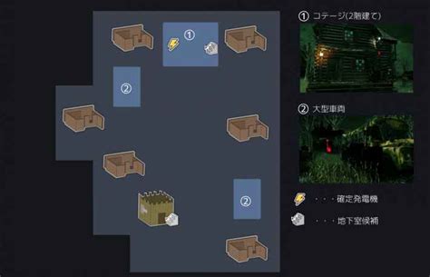 【dbd】ブラッドロッジのマップと強ポジ【デッドバイデイライト】 ゲームウィズ